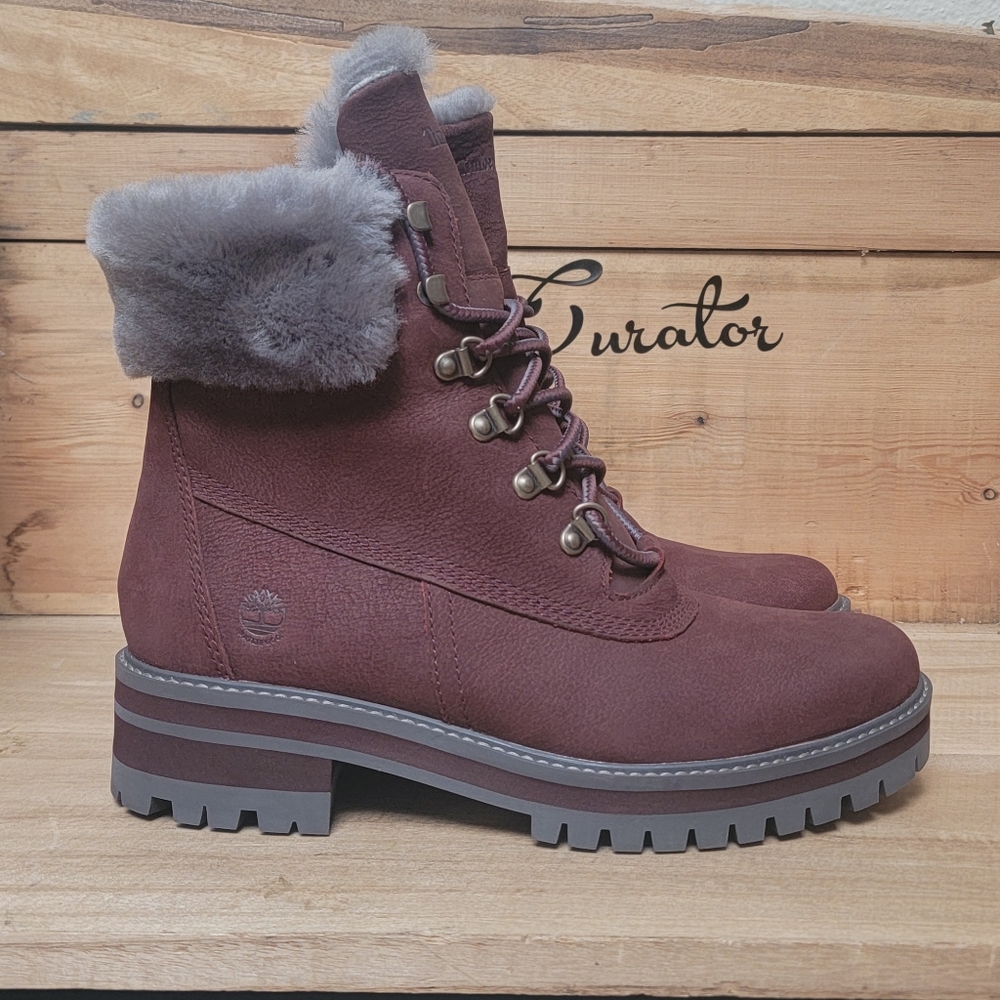 Timberland Shearling Waterproof Boots 9.5W